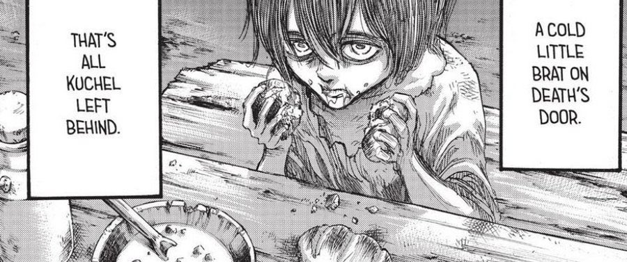 After spending days being sat alone and next to his mother’s decaying corpse, he was finally found by his Uncle Kenny, severely malnourished. The death of his mother would emotionally scar Levi for life.