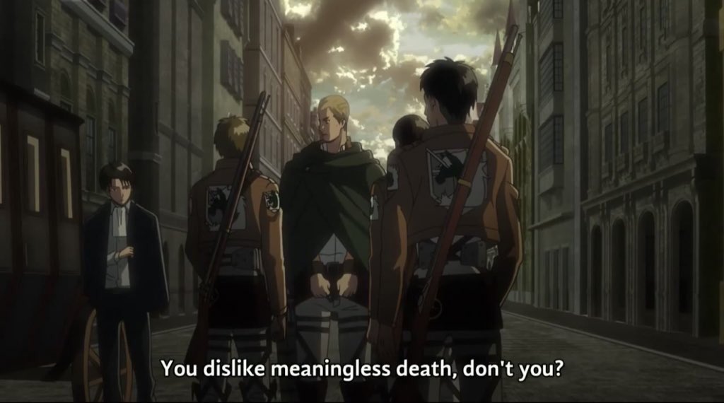 From raising Isabel after discovering her as a child underground, to despising meaningless deaths and doing whatever he can to ensure his comrades sacrifices were not in vain, these and many others provide the kindness and generosity he has to offer.