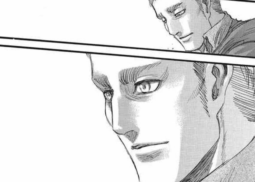 Levi was capable of reading through Erwin, and stating what he at least believed Erwin was wanting to hear. Furthermore, he was correct in his judgement. Not only is he talented at reading situations, he tends to be capable of the same with people and emotions.