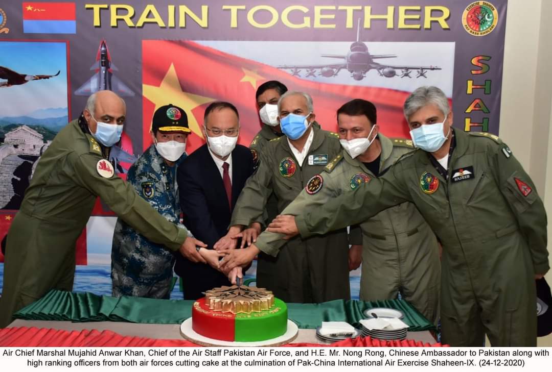 PAFFalconsPK's tweet photo. #Pakistan #China Air Exercise #ShaheenIX concludes today. #PAF #J10C
https://t.co/wPVTBat6Cu https://t.co/1ya2xd5MAz