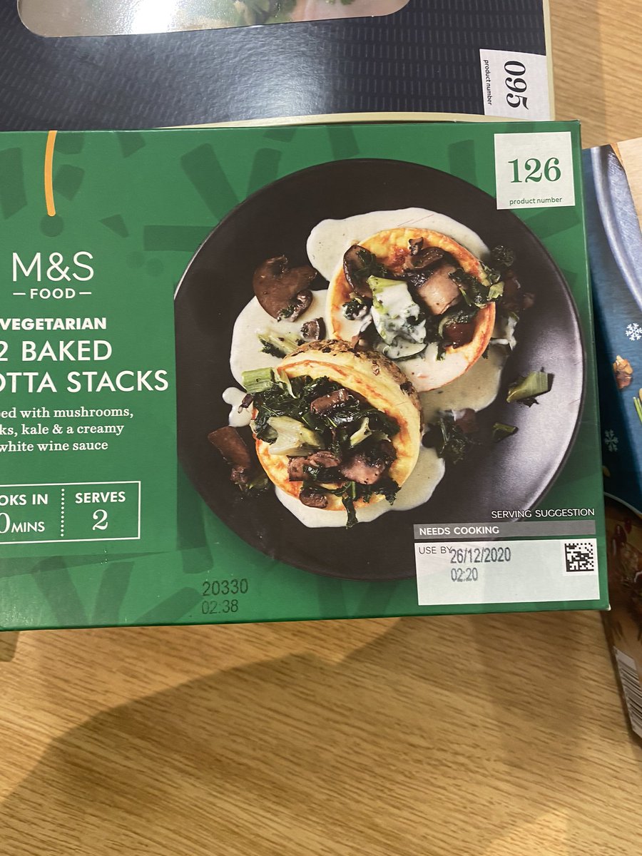 siobhan1smith's tweet photo. @marksandspencer I was very disappointed today when picking up my preordered Christmas items and seeing they all expire on the 26th December even the vegetarian food. It only seems to happen at Christmas and is not acceptable at these prices.
#MarksAndSpencerchristmas https://t.co/GDineIJraj