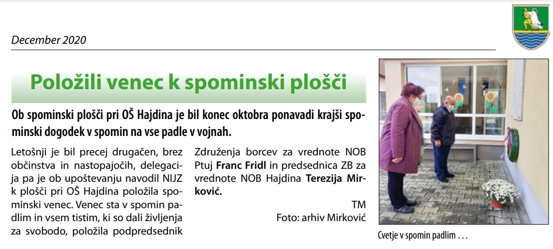 Zvezaborcev_NOB's tweet photo. ๐๐จ๐ฅ๐จ๐ณฬ๐ข๐ฅ๐ข ๐ฏ๐๐ง๐๐ ๐ค ๐ฌ๐ฉ๐จ๐ฆ๐ข๐ง๐ฌ๐ค๐ข ๐ฉ๐ฅ๐จ๐ฌฬ๐ฬ๐ข
โ๏ธ: TM
๐ท: arhiv Mirkoviฤ
๐: https://t.co/ahnQsEaTiW
โฆโฆโฆ
#75LetZmage
โ #Zmaga #Svoboda #Slovenija ๐ธ๐ฎ
#Slovenia https://t.co/mXwCjqDKr5