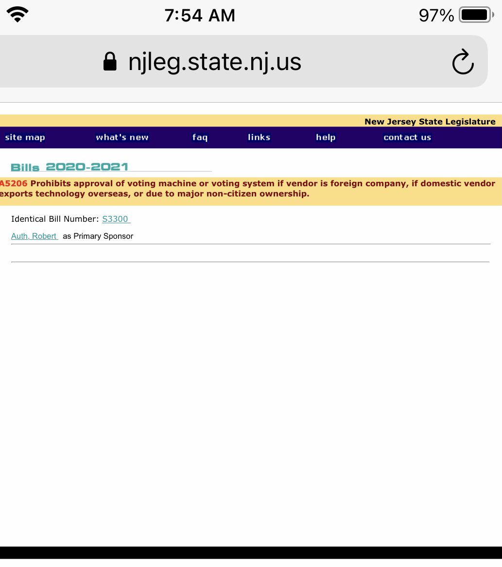 <a href="/DSteinhardtEsq/">Douglas Steinhardt</a> <a href="/NJGOP/">New Jersey GOP</a> <a href="/TeamSteinhardt/">Steinhardt for Governor</a> It’s about time, get your legislators to sign on to the bill.