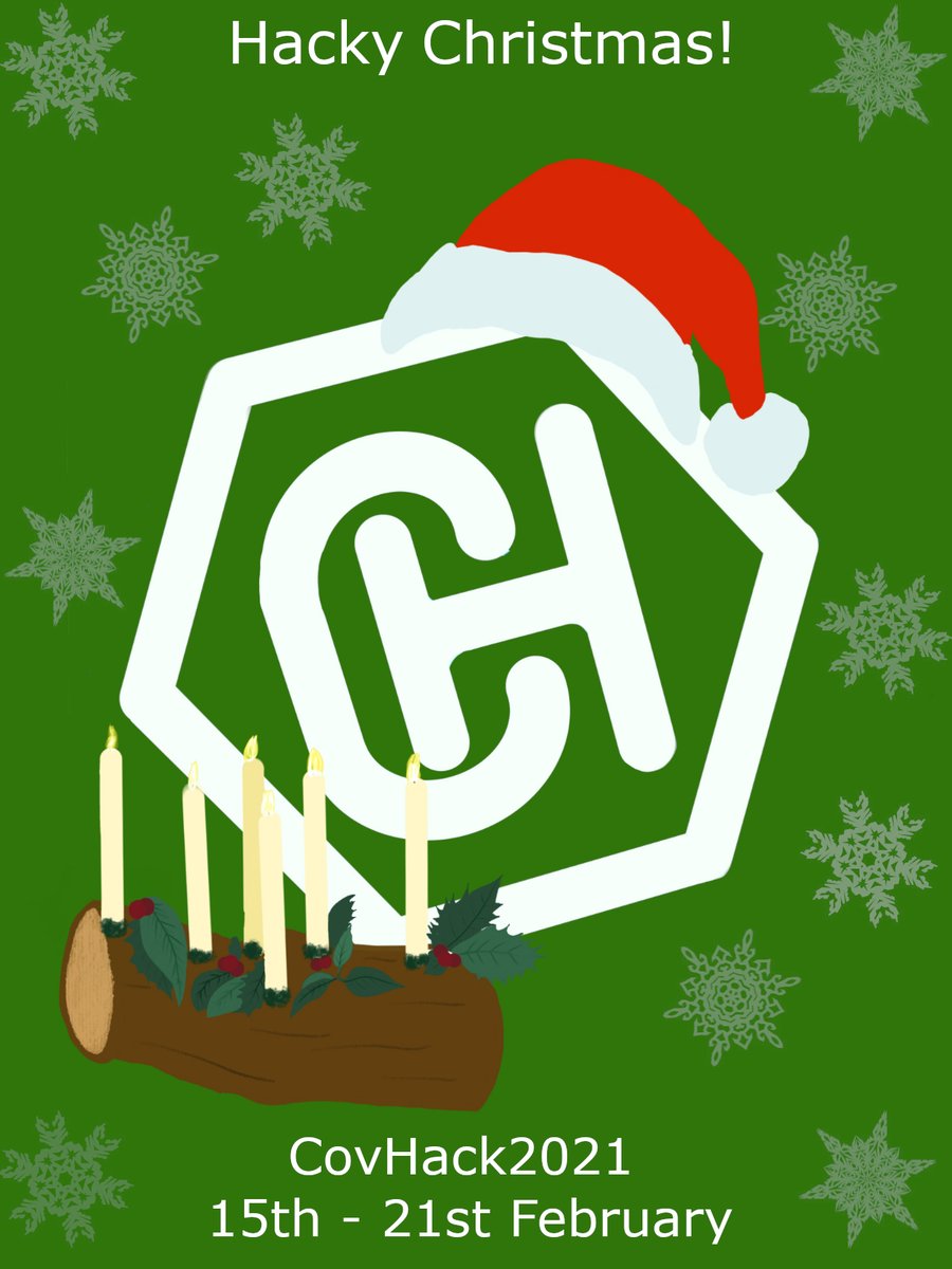 covhacksoc's tweet image. Happy Holidays from everyone at CovHack!🎄☃️