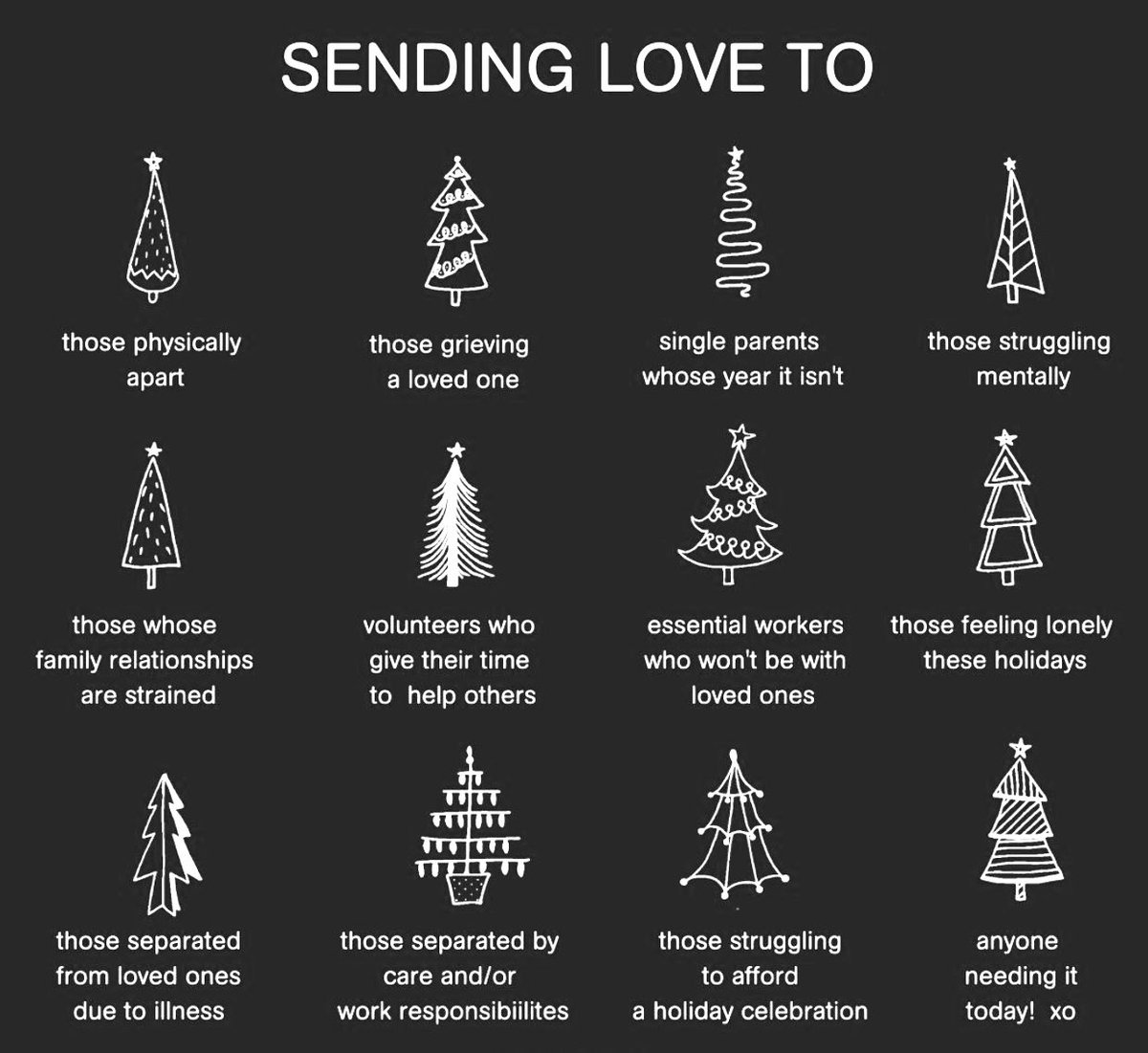 kmctcreative's tweet image. sending love. merry christmas everyone! 🎄💓✨