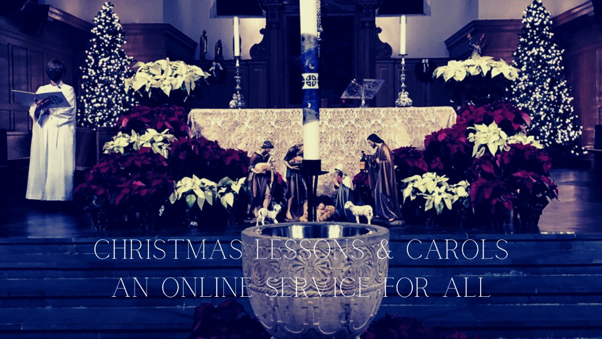 tlcworcester's tweet photo. Online Christmas Lessons and Carols - https://t.co/3BvvtyOKXx  Watch and listen, sing and pray with us today with a video premiere at 10am to celebrate the Nativity of Our Lord. #LessonsAndCarols #TLCworcester #TrinityWorc #Lutheran #ELCA #WorcesterMA #Christmas #ChristmasDay https://t.co/OeyJuLBhRR