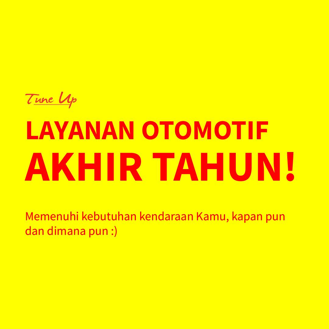 tuneup_id's tweet photo. Siapa yg ingin upgrade kendaraan sebelum akhir tahun? Yup, mulai dari aksesoris, service maupun layanan berkala untuk Kamu pemilik kendaraan mobil ataupun motor! Kami siap memenuhi kebutuhan kendaraan Kamu, kapan pun dan dimana pun :)

#tuneupindonesia #caribengkel https://t.co/4RWWi5UrHX