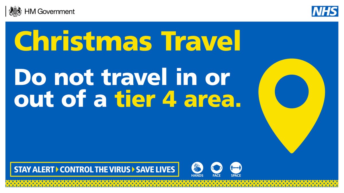 It’s #ChristmasEve and the only visitor you should be expecting today is #FatherChristmas 🎅

We remain at a critical point in our fight against Covid-19. Do not travel out of the tier 4 area. 

Do not give the gift of Covid-19 this Christmas.