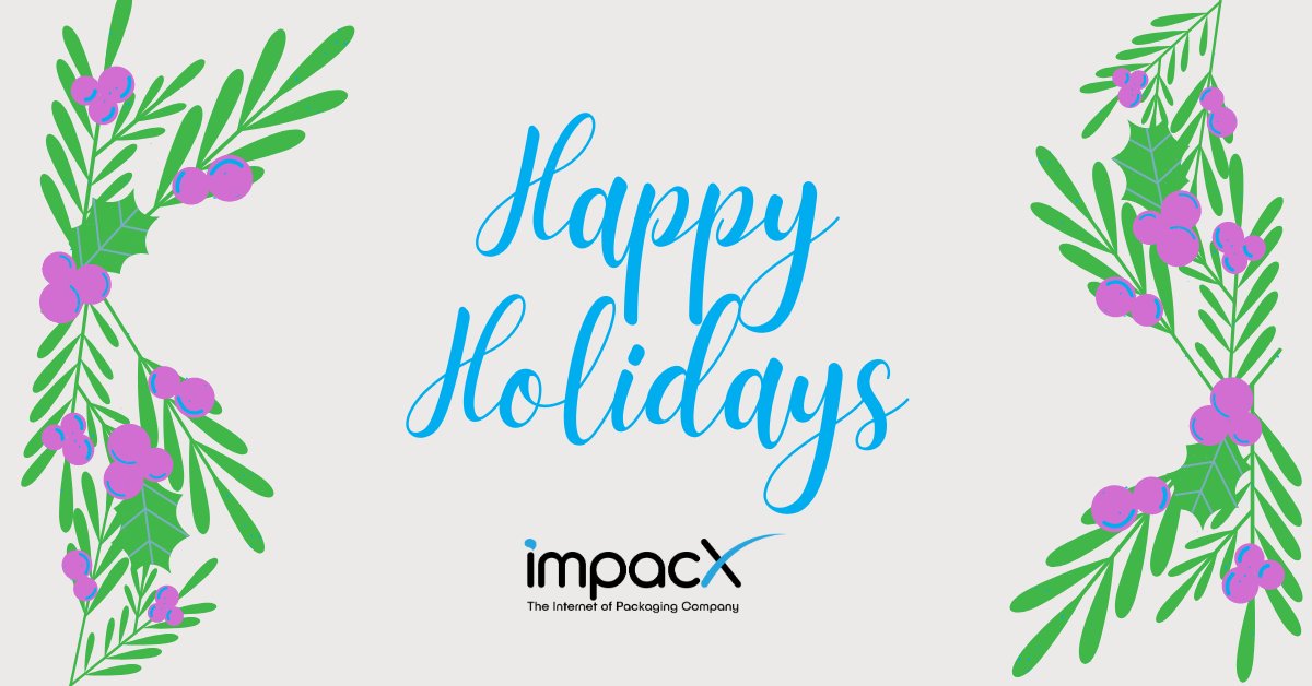 Happy holidays and for a better 2021 from all of us at impacX!