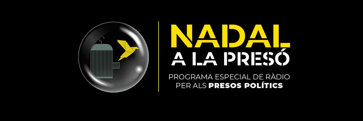 NadalPreso's tweet photo. 📻 Ja pots tornar a escoltar el programa especial #Nadalalapresó. 
 👉  Youtube: https://t.co/po9yAnyzxJ https://t.co/6DfKmamveZ