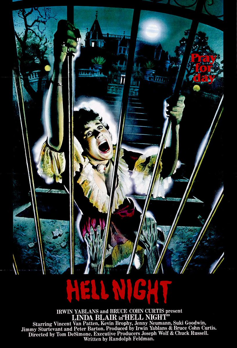 NightmareEnt1's tweet image. #HellNight
@NOFSpodcast @horrorgirl69 @JonOnAString @XGlamourGhoul @sluts_guts @jedimasta79 @1carolinagirl @MeirZarchi @LilRAW5 @dlong101777 @sandyxwise @Corbella0994 @MrCrAzY20 @Davorka1965774 @creepycgirl @TheHeatherPeter @SADAngelDaemon @CaledonianKitty