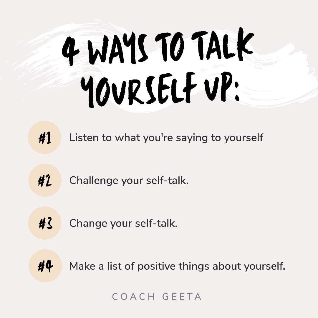 Coachgeeta's tweet photo. Here's a helpful post on positive self-talk ❤✨
#lifecoach #lifelessons #planner2021 #newideas #newplans #newdreams #nolimits #embracethejournery #growthmindset #positivity #positiveVibes #myplanner #journey #motivation #newlife #newjournery #motivationalquotes #inspiration https://t.co/bjrhT2ImRE