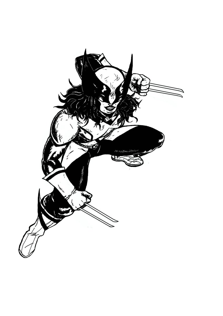 YantonoLiong's tweet photo. X-23 the all New Wolverine. I can't wait to see her back from the vault. She was a extraordinary character to draw.
This was my first artwork draw used Wacom. 😊
#marvel #marvelcomics #xmen #wolverine #x23 #laurakinney #comicbookart #drawing #yantoliongart #wacom #intuous https://t.co/i6i7EHceMp