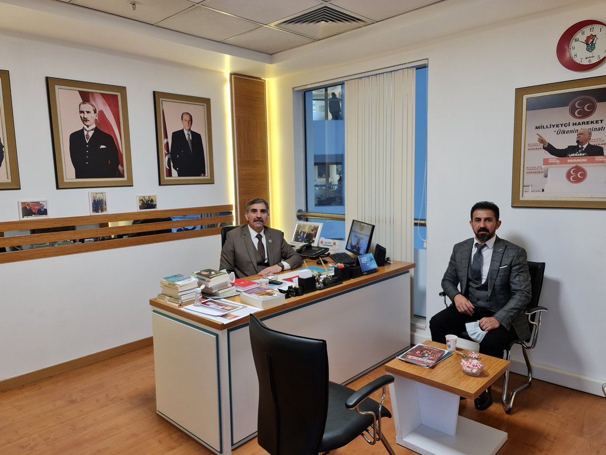 Eyupyildizlar's tweet photo. MHP Hatay İl Başkanımız @mrt_adal beyin ziyaretleri yolunuz yolumuz açık olsun. https://t.co/BpwVWKBV1k