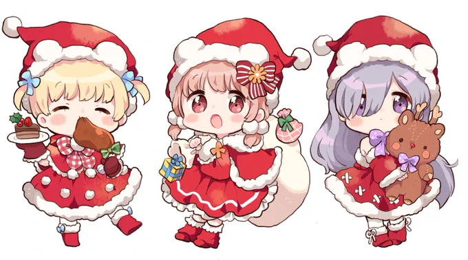 【お知らせ】
くまのこべあーずさん( @kmn_Bears )のクリスマス新譜のイラストを担当させていただきました!🐻🎄
キラキラであまーいクリスマス曲、とっても可愛いのでたくさんの方に聴いていただきたいです🌟
Boothで販売開始されてるようなのでよろしくお願いいたしますー! https://t.co/vGckzkr1sC 