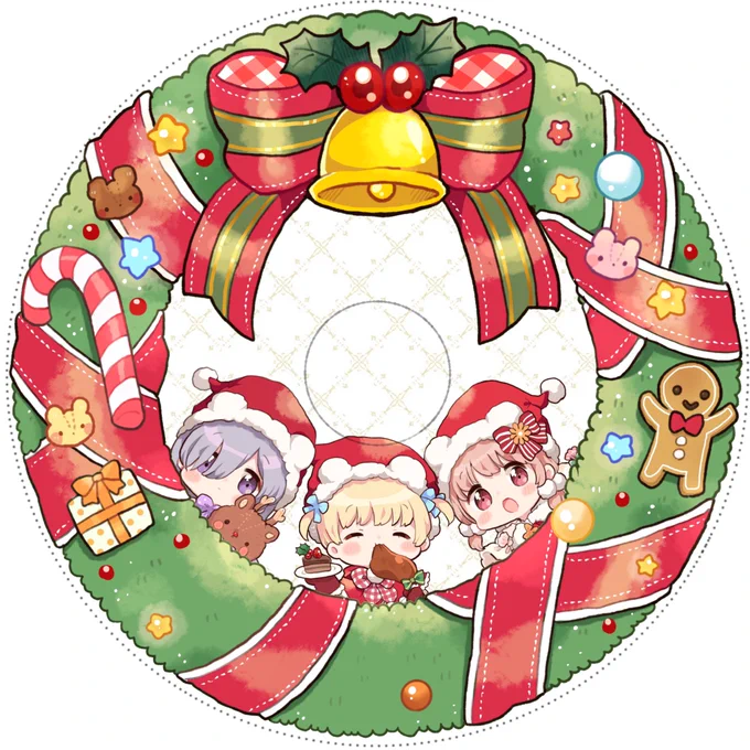 【お知らせ】
くまのこべあーずさん( @kmn_Bears )のクリスマス新譜のイラストを担当させていただきました!🐻🎄
キラキラであまーいクリスマス曲、とっても可愛いのでたくさんの方に聴いていただきたいです🌟
Boothで販売開始されてるようなのでよろしくお願いいたしますー! https://t.co/vGckzkr1sC 