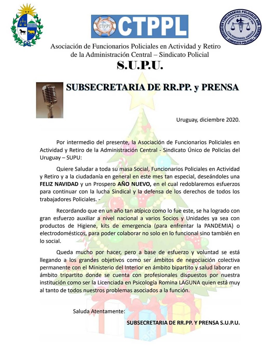 DiazGiudice's tweet photo. Muchas Felicidades para todos. Que el año que comienza nos traiga todo lo bueno que quizás este año no se pudo dar.... https://t.co/tBNe4ZFBoY