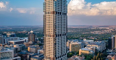 The Leonardo in Sandton, Johannesburg stands 234-metres tall and since its recent completion, it holds the record for the tallest building on the African continent. bit.ly/2KOicOe
