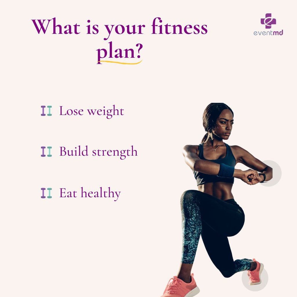 theeventmd's tweet photo. Kickstart the holidays in a healthy way!
Carefully draw out your fitness goals and create a plan that will help you achieve them. 
Stay positive, you've got this 🤗 https://t.co/RDghgCBHD8