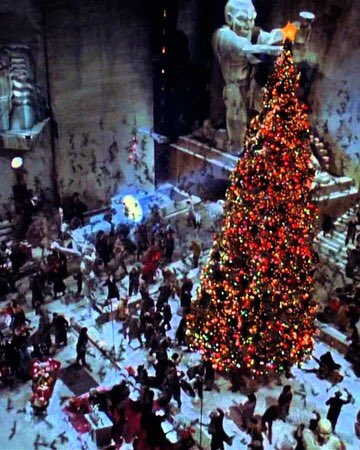 I’ll tell you, The Ice Princess falling to her death on the box that lights the Christmas tree that releases bats into Gotham Plaza to frame Batman for her murder is about as dark as these movies get.