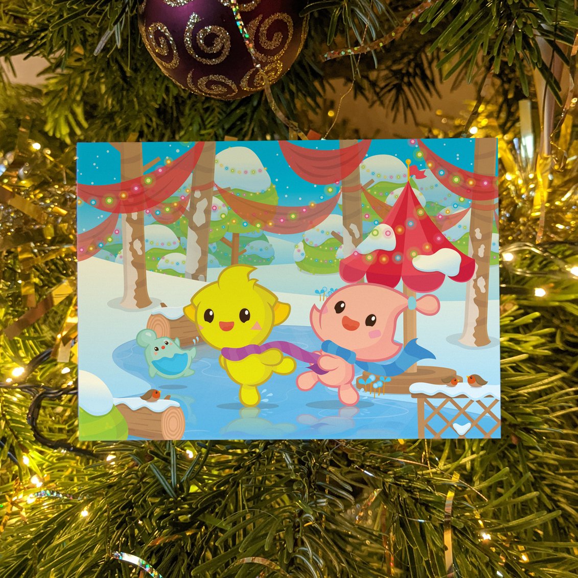 yipori's tweet photo. My Christmas card design this year! Merry Christmas everyone!
#christmas #card #christmascard #snow #ice #iceskating https://t.co/xscUFA4F4S