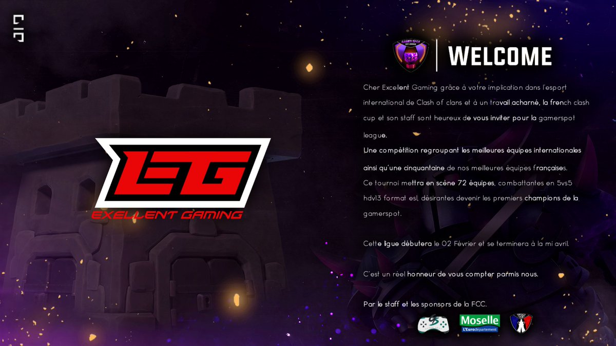 Proud to be invited to the party, thanks to <a href="/FrenchCup/">French Clash Cup</a> 🙏