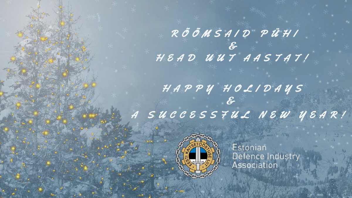 Estonian Defence Industry Association (@estdefence) on Twitter photo 