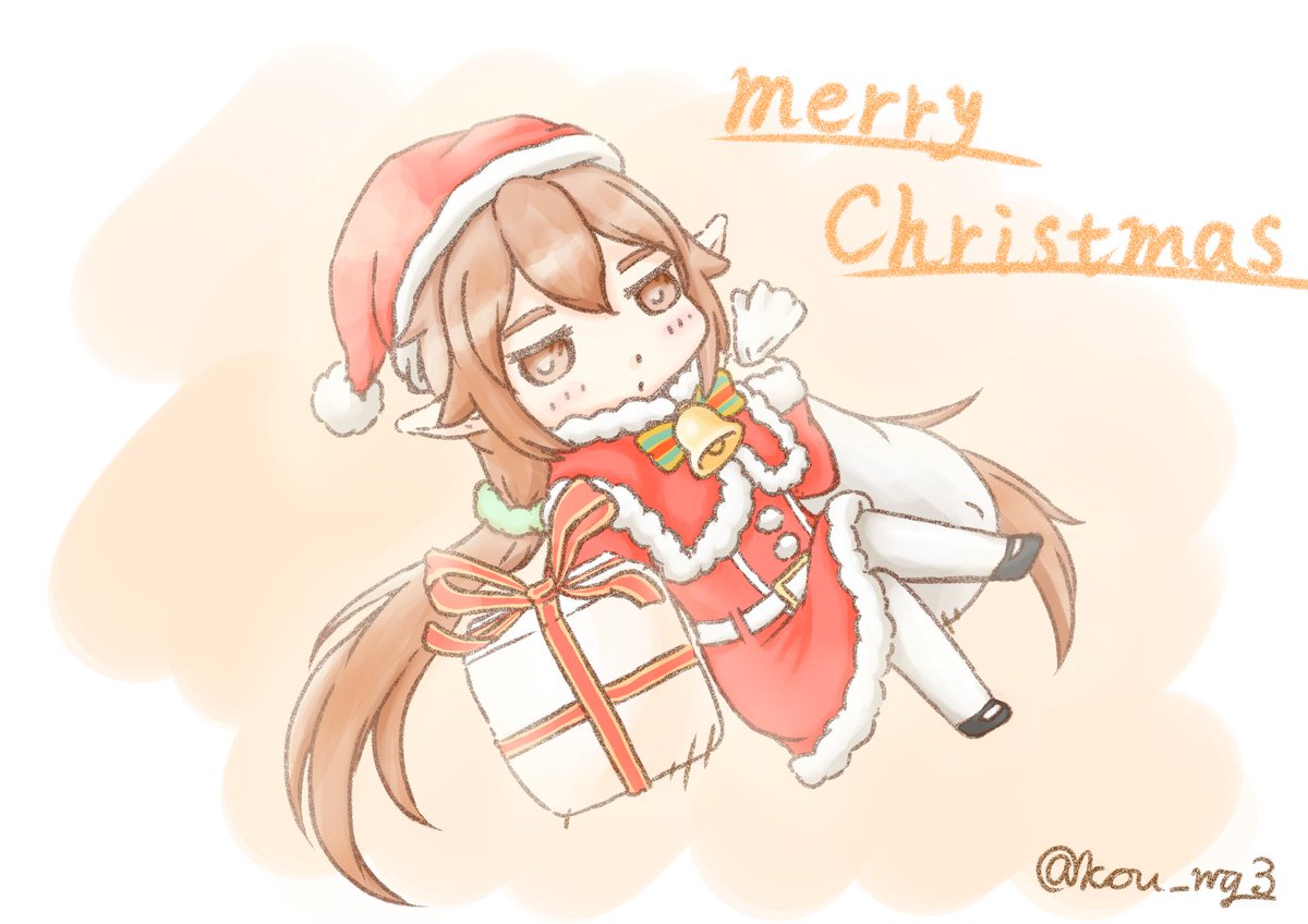 Kou Merry Christmas 少し遅れましたが今夜は 良い夜を お絵描き好きさんと繋がりたい イラスト好きさんと繋がりたい 絵描きさんと繫がりたい クリスマスイラスト オリジナルイラスト