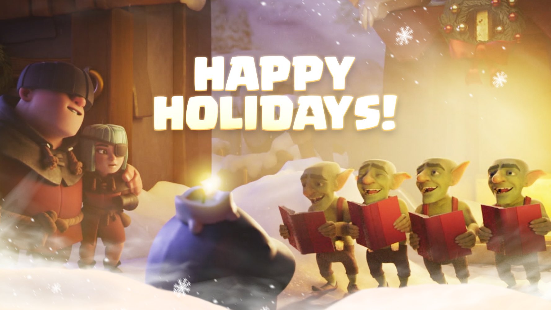 Clash Royale - Happy Holidays from Clash Royale! 😁