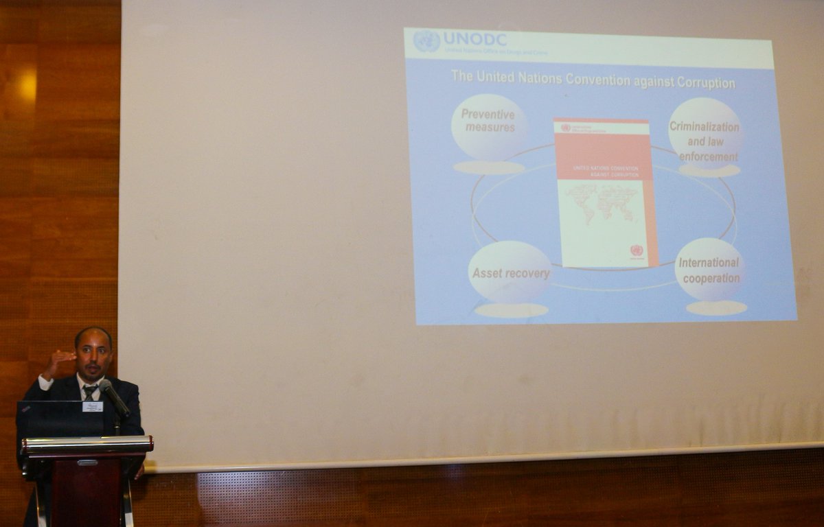 abrahamayalewg1's tweet photo. Presented on #UNCAC in a Panel Discussion Workshop on Prevention of #Corruption and Promoting Integrity in #PublicProcurement, organised by Progress Integrated Community Development Organization (#PICDO), a #CSO and @FAGEthiopia and supported by @UNODC through @FCDOGovUK https://t.co/JU684esTe5
