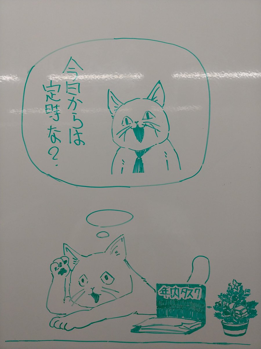 年末進行な現場猫のファンアート最終週編。
フリートのまとめです。 