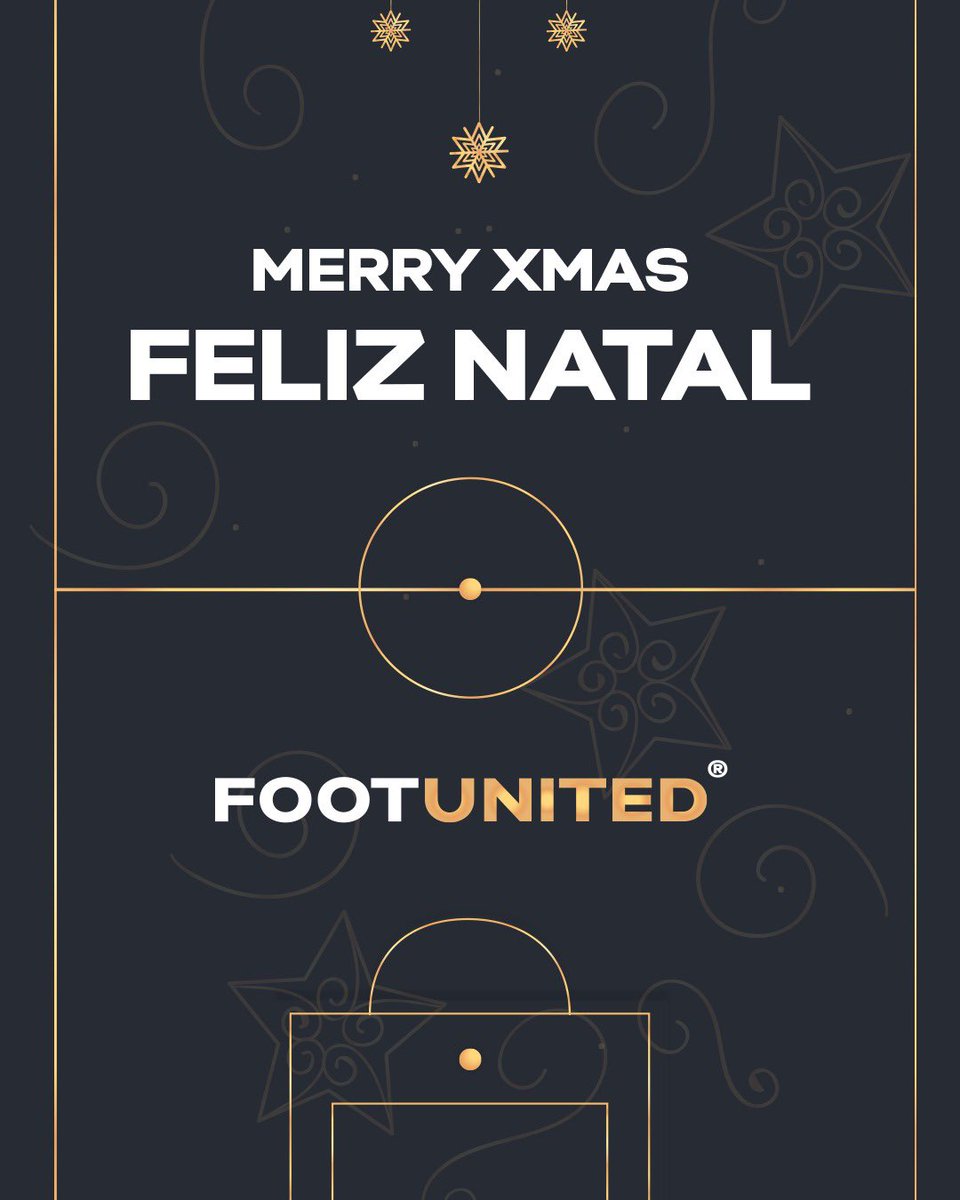 Footunited_Lda's tweet photo. Da parte da família @Footunited_Lda, desejamos a todos um Feliz Natal! 🌲⚽🎁 https://t.co/isTri6RqHt