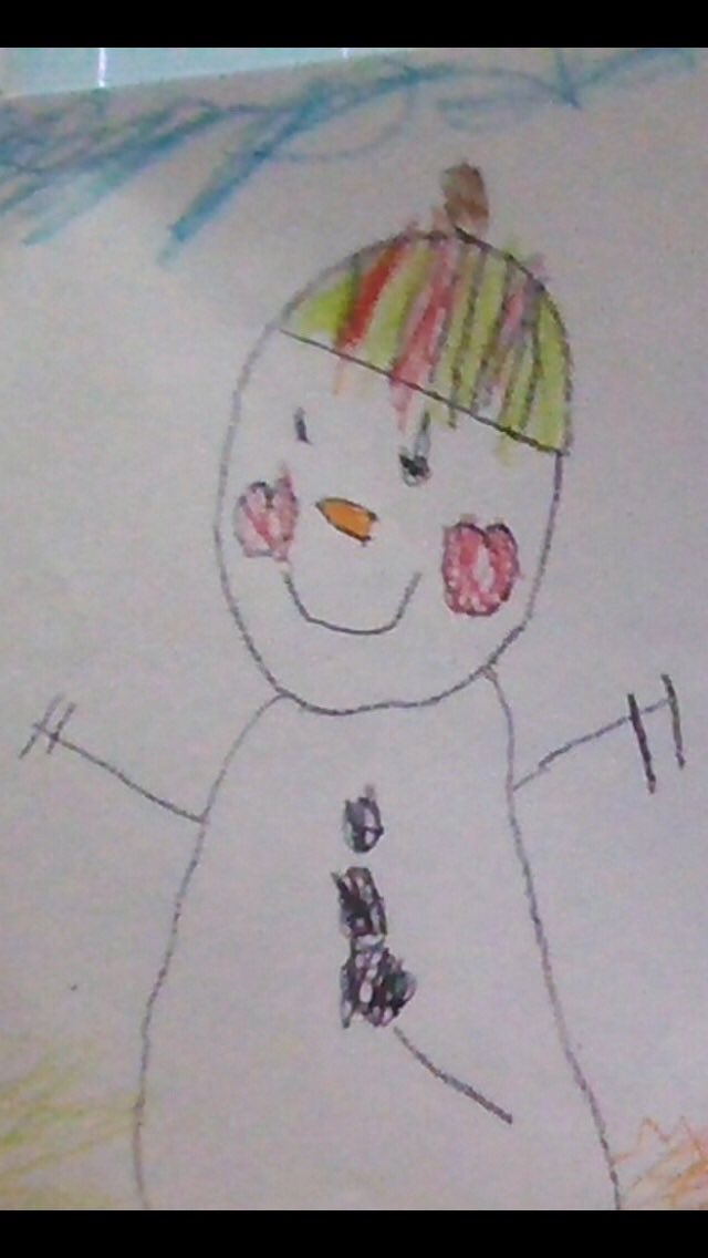 Amazing_Kinders's tweet photo. My kinders had “snow” much fun with this directed drawing! 
#kinderlife #creativekinders #CPS #remotelearning #artisfun https://t.co/jqPsxXBx4O
