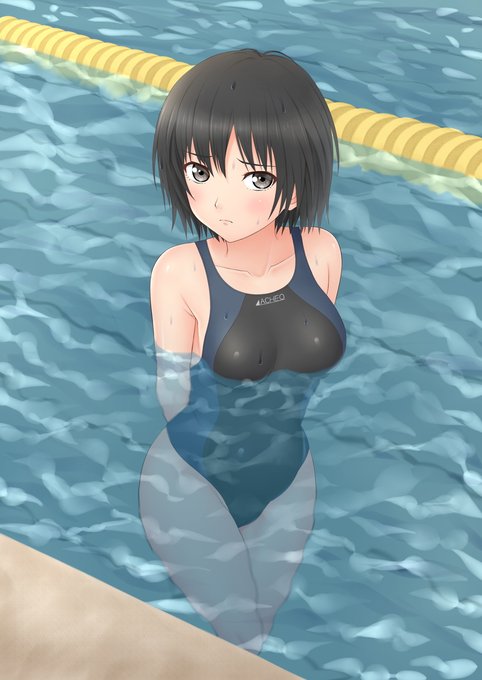 リクエストしていただきました。
#アマガミ #七咲逢 #水着 