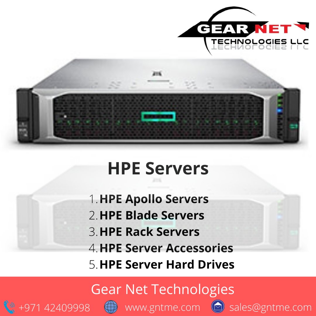 GearnetTech's tweet image. Type of Dell Server, Hpe Server, Cisco Server

Do you want to Buy or get Information about Dell Server, Hpe Server, Cisco Server Visit on Website and Choose your Best Products.

For more Information click on below link👇🏻
gntme.com

#GearNetTechnologies #Dubai #UAE