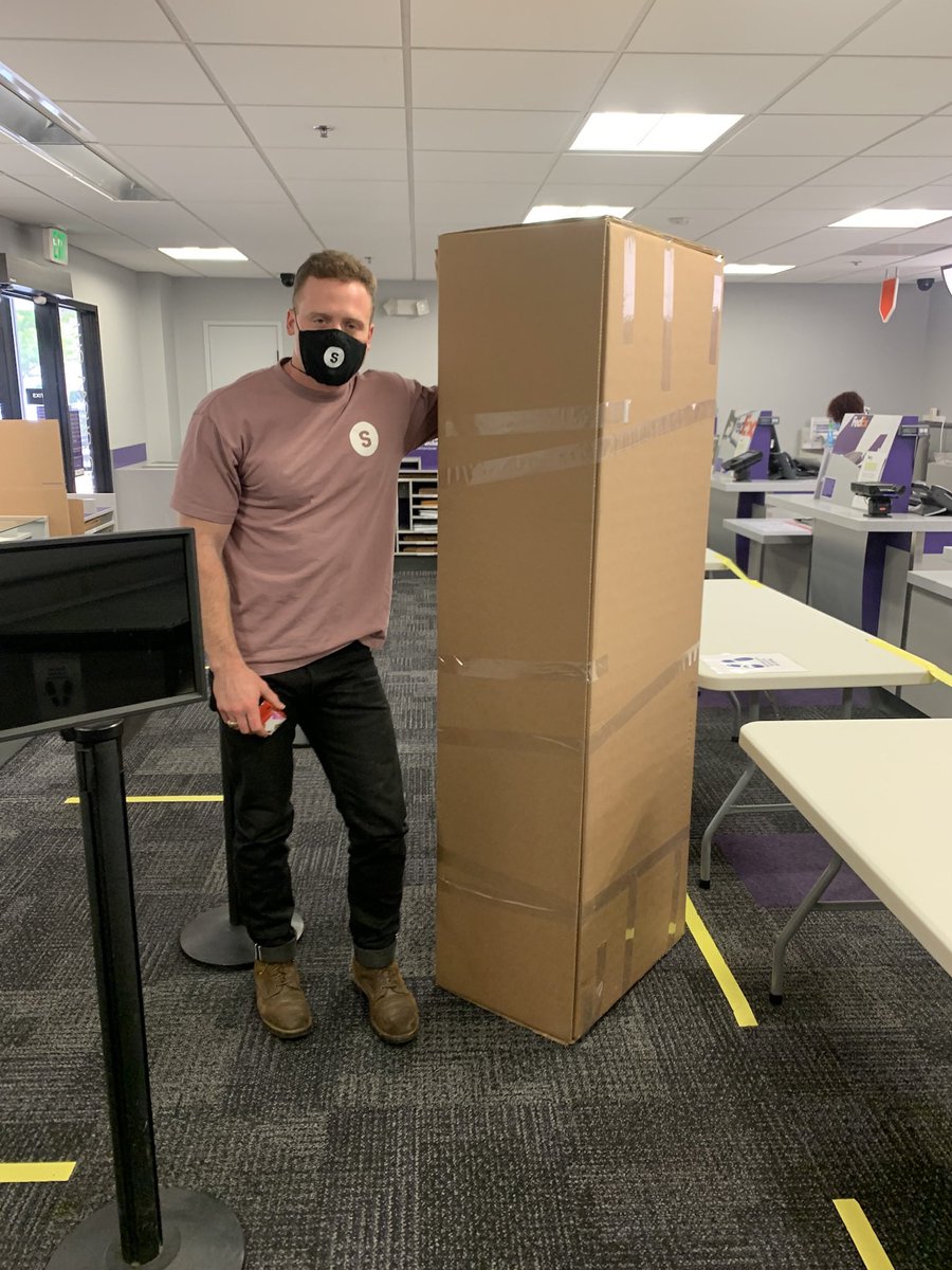 We delivered equipment from Ontario to Malibu and everywhere in between. April 7th we shipped our first squat rack to San Fran. Someone in Nebraska called and wanted a gunny bench. We shipped it. By 1 May 300 home gyms throughout the US and a fully functioning online retail