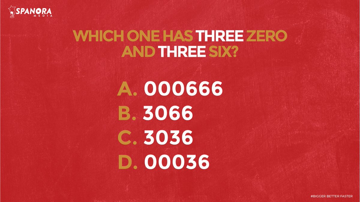 SpanoraMedia's tweet photo. Which one has three zero and three six? 

#SpanoraBack #TheSpanoraWay 

#Photography #Videography #Audio #CommunicationDesign #DigitalMarketing https://t.co/uXifsw4uAP