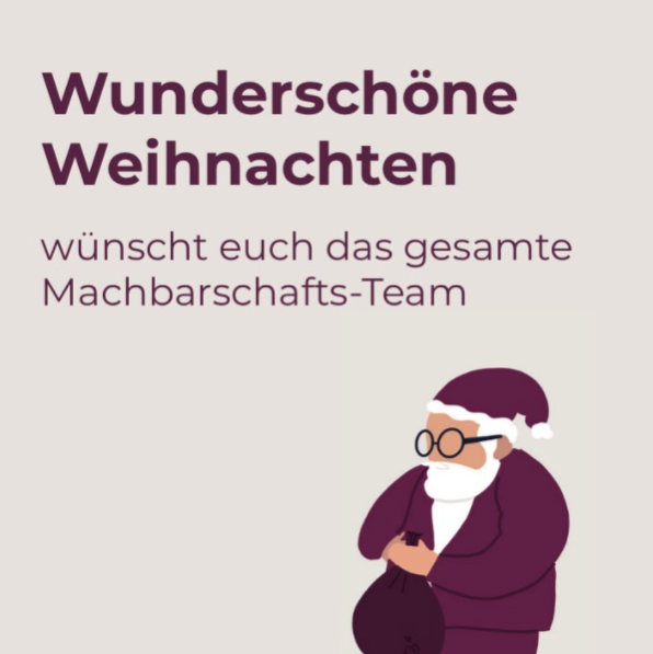 Weihnachten, eines der schönsten Zeiten im Jahr, mit der Familie und den engen Freunden Zeit verbringen, spiele spielen, essen und sich beschenken.✨

Wir wünschen euch besinnliche Weihnachten! 🎄

Euer Team von #Machbarschaft

#weihnachten #wirvsvirus #ehrenamt #2020 #digital