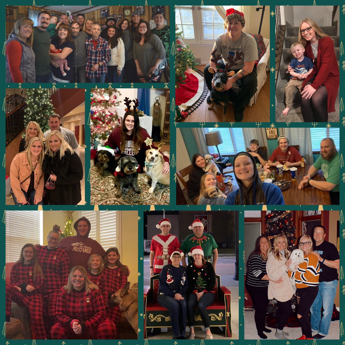 Mside_Softball's tweet photo. I have been blessed! ❤️ The holidays bring many people together and also allows us to cherish the memories of the ones we hold near and dear to our hearts that can not be with us. 💕

Merry Christmas from our families to yours! 🎄 https://t.co/iBYXBsidHq