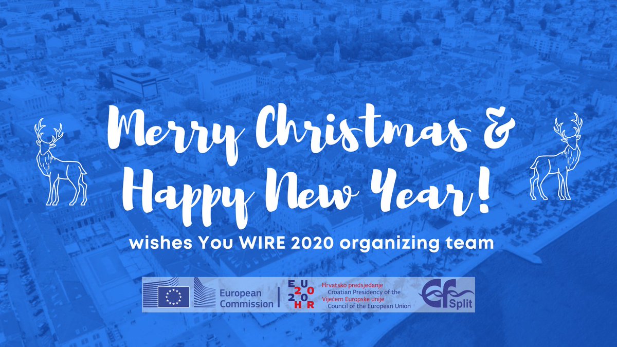 Wire2020's tweet photo. 🤗❤️
@EUScienceInnov @EU_H2020  @JEPaquetEU @A_Panagopoulou @EU_CoR @EU_Commission @VladaRH @HrUnist 
#wire2020 #MerryChristmas  #HappyHolidays  #HappyNewYear2021 https://t.co/jxk7DPRNnX