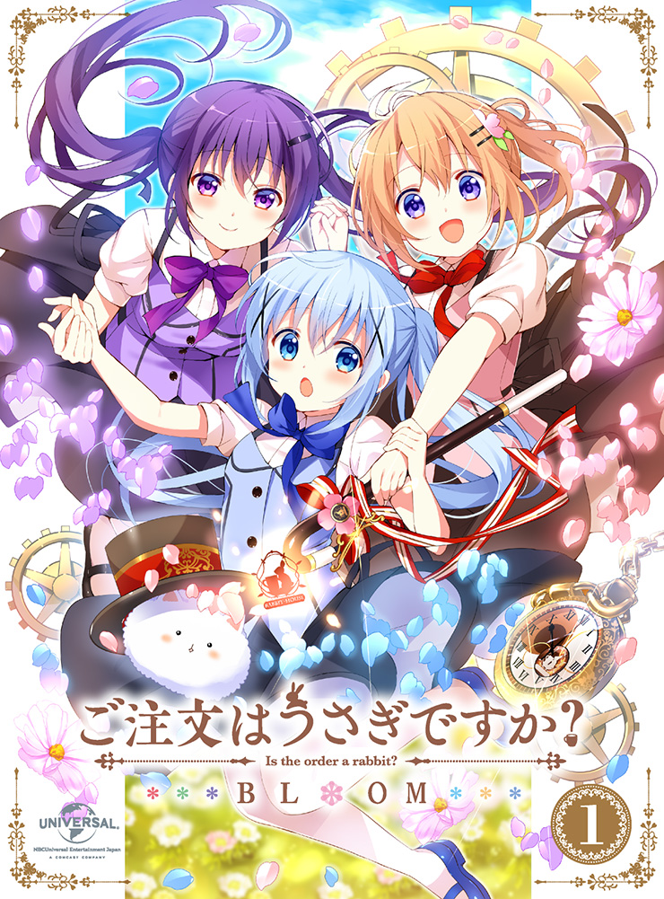 Tv Anime Is The Order A Rabbit Merry Christmas Is The Order A Rabbit Bloom Vol 1 Releases Today There Are A Lot Of Benefits Including Fascinating Diamond Teacup Case