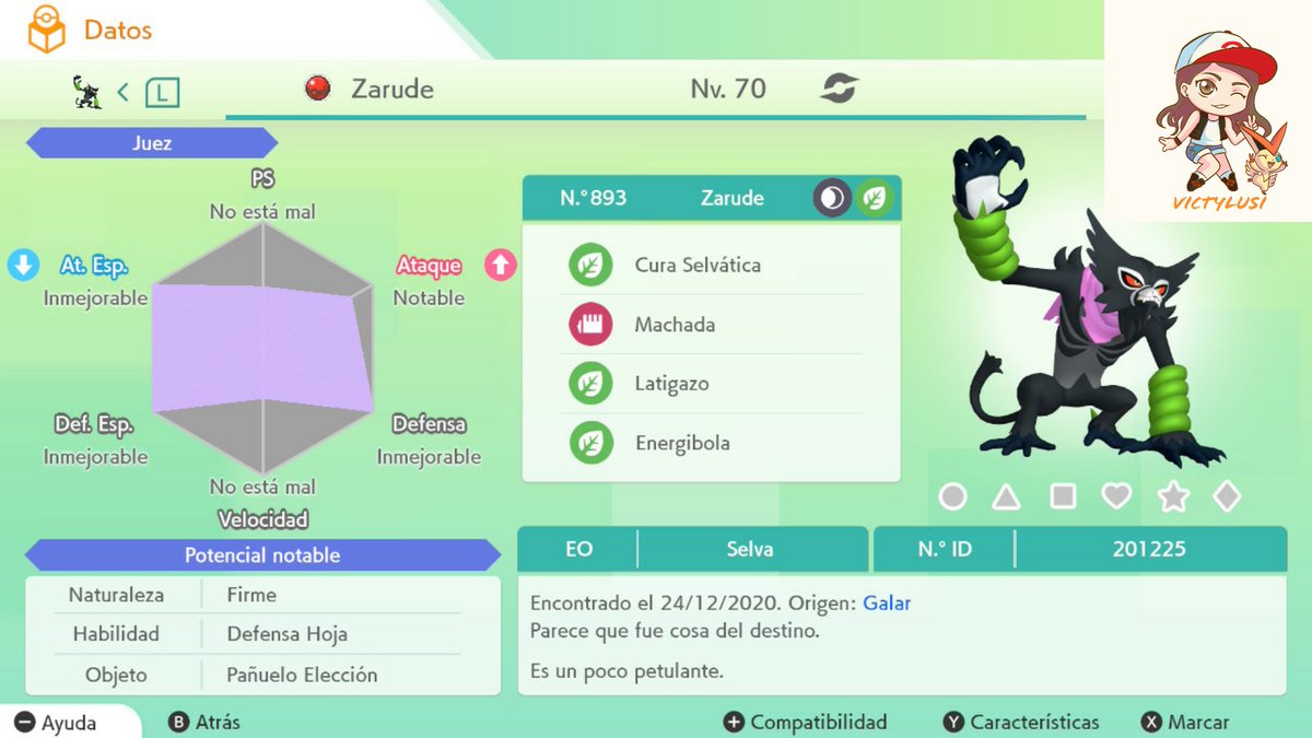 VictyLusi494's tweet photo. ✨Sorteo Zarude Dada✨

RT+Follow para participar📝

3 Ganadores🎉

Resultados a la noche⏳

Suerte💕 https://t.co/yuFaxE3VPk
