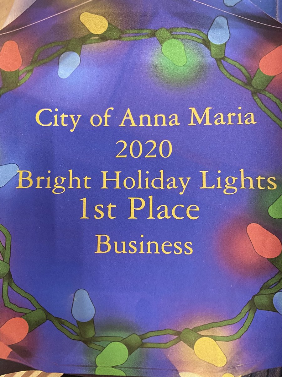 kelseyspro's tweet photo. Winning team !! Check out the winning @HomeDepot lights on Anna Maria Island !! https://t.co/rQ1QgMjtv7