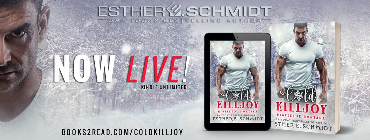 PAMrsB (@pamrsb) on Twitter photo OUT NOW: Cold Killjoy
From USA Today bestselling author, <a href="/EstherESchmidt/">Esther E. Schmidt</a>, comes an all new, standalone, biker/holiday romance. For only 99c (or dive into it with your #KindleUnlimited subscription) ➡ mybook.to/ColdKilljoyES
#NewRelease #availablenow OUT NOW: Cold Killjoy
From USA Today bestselling author, <a href="/EstherESchmidt/">Esther E. Schmidt</a>, comes an all new, standalone, biker/holiday romance. For only 99c (or dive into it with your #KindleUnlimited subscription) ➡ mybook.to/ColdKilljoyES
#NewRelease #availablenow