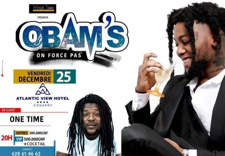 billetfacille's tweet image. #OBAMS « One ne force pas » | J - 1

Ça se passera demain à HOTEL Atlantic View Conakry à partir de 20h. One Time est invité en #Guest. 

Ne te fais pas raconter cet événement, rendez-vous demain. 

#Mackteam
#0billetfalsifié #culture #evenement #leader_de_la_billetterie