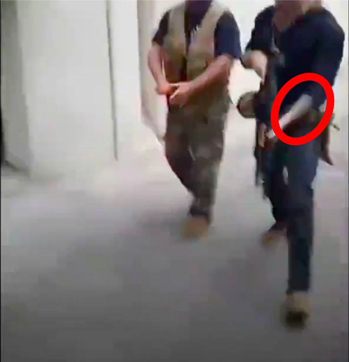 6/ Cooper can also be identified from the footage on the basis of several distinctive forearm tattoos.Compare this forearm tattoo of the long-gun attacker with Cooper's former Facebook profile photo, where he poses with fellow III% SF and  @OakGroveTech employee Justin Gibson.