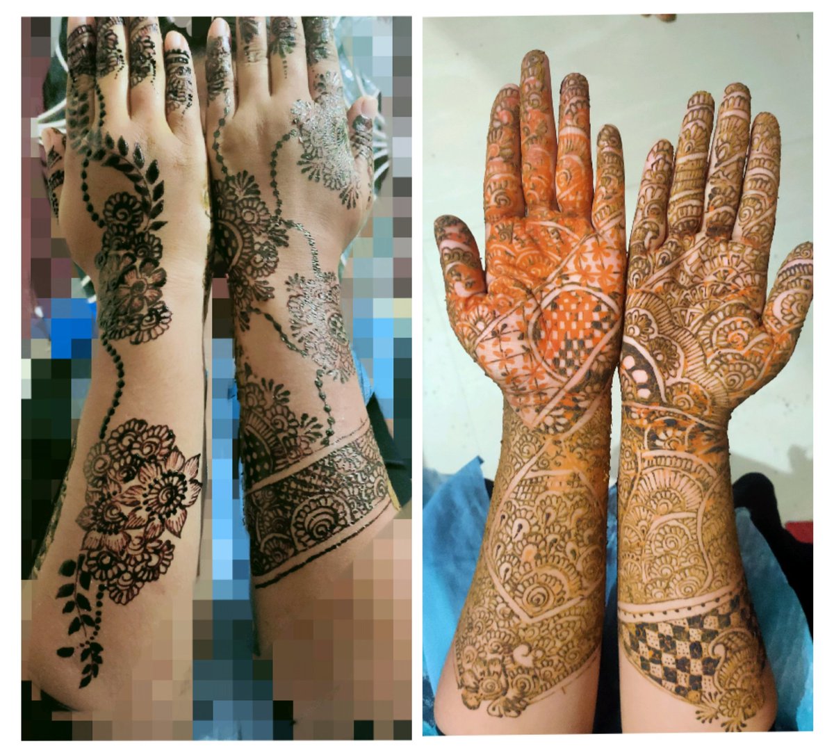 My designs😉

#bridalmehandi
#mehandi #henna