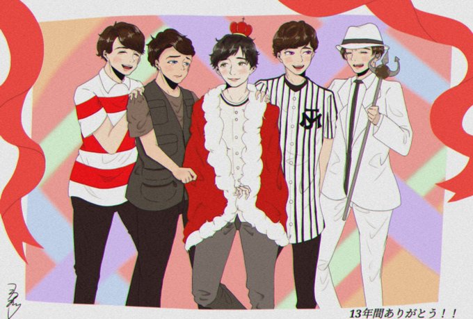 Vs嵐ありがとうのtwitterイラスト検索結果