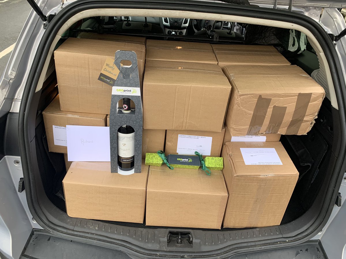 Well that’s final #printing delivery of 2020 for GRGprint .
#merrychristmas everyone!! I hope you all have a great break, despite the restrictions.