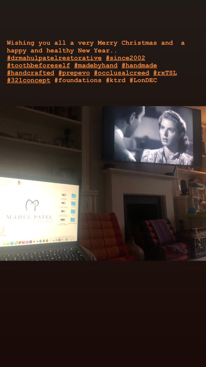 Wishing you all a very Merry Christmas and  a happy and healthy New Year..
#drmahulpatelrestorative #since2002 #toothbeforeself #madebyhand #handmade #handcrafted #prepevo #occlusalcreed #rxTSL #321concept #foundations #ktrd #LonDEC